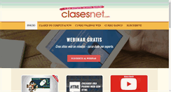 Desktop Screenshot of clasesnet.com